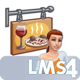 ts4hire|Hire certain Sims (incl. Family Members) at Restaurants